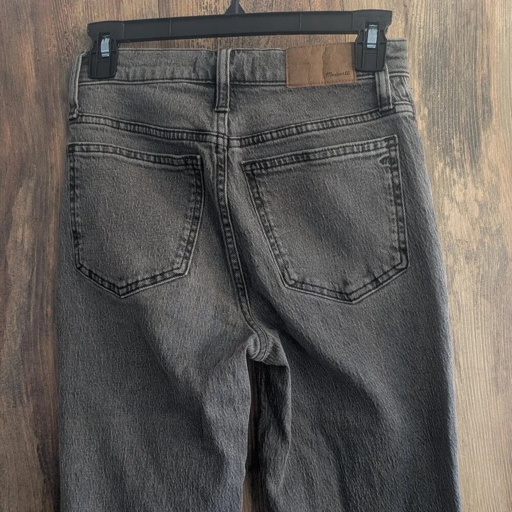Madewell Black Stonewashed The Perfect Vintage Destroyed Jean 23